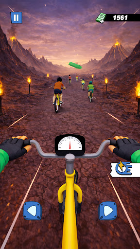 Bmx Cycle Stunt Racing Games ekran görüntüsü