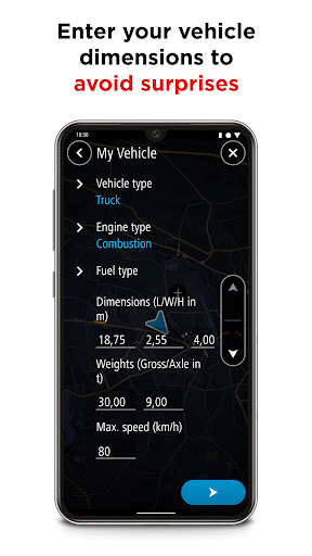 TomTom GO Fleet ekran görüntüsü