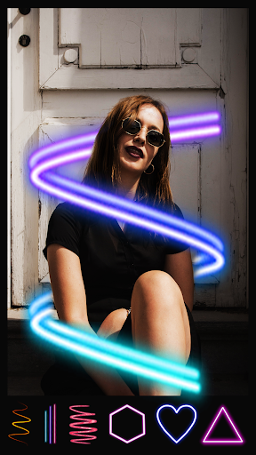 Neon Art - Neon Photo Editor ekran görüntüsü