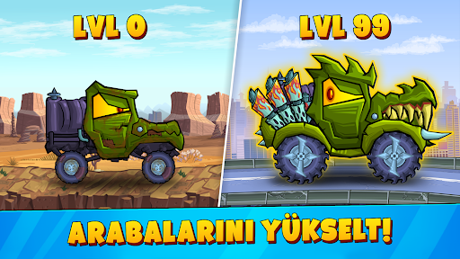 Car Eats Car 3 Yarış Oyunları ekran görüntüsü