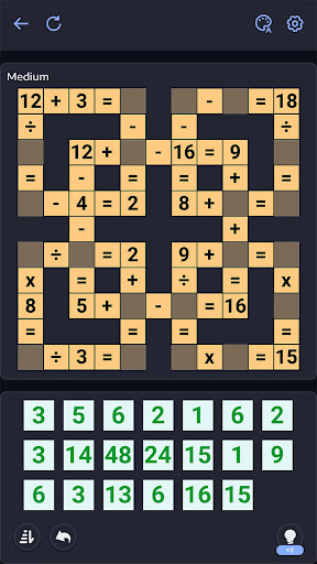 Matematik Bulmaca - Crossmath ekran görüntüsü