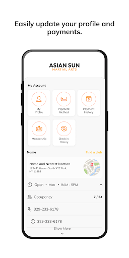 Asian Sun Martial Arts Online ekran görüntüsü