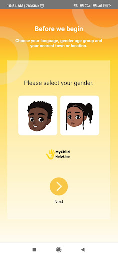 My Child HelpLine ekran görüntüsü