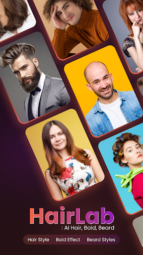 HairLab : AI Hair, Bald, Beard ekran görüntüsü