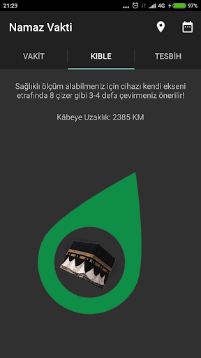 Namaz Vakti ekran görüntüsü