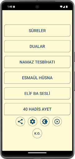 Sureler Dualar ekran görüntüsü