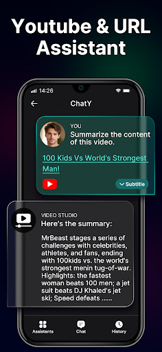 ChatY - AI Chat Bot Assistant ekran görüntüsü