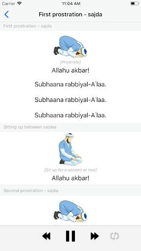 Namaz: learning for beginners ekran görüntüsü