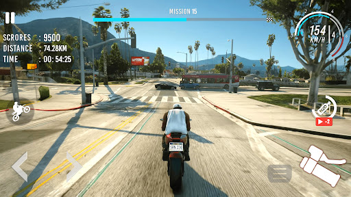 Traffic Bike Rider Rush ekran görüntüsü