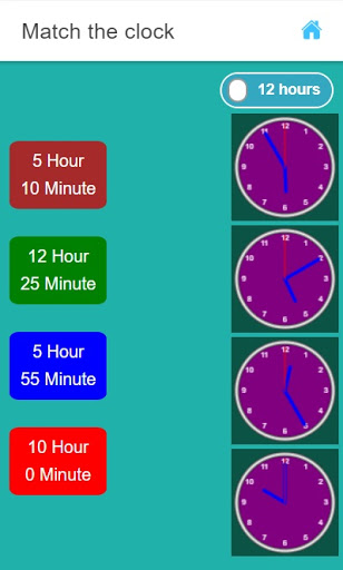 kids clock learning - learn ti ekran görüntüsü