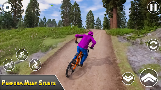 BMX bisiklet oyunları offroad ekran görüntüsü