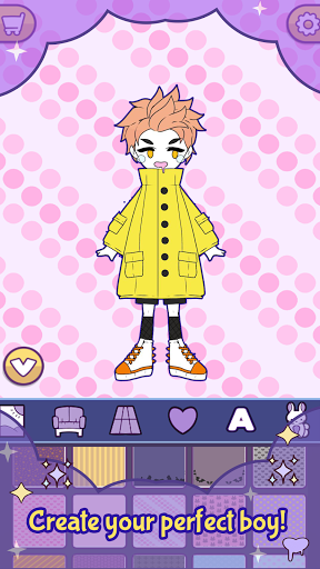 BatDoll monster boy maker game ekran görüntüsü