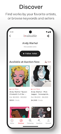 Invaluable Auctions: Bid Live ekran görüntüsü