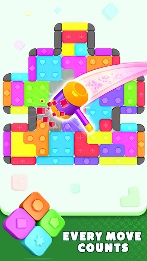 Slide Color Block: Jam Puzzle ekran görüntüsü