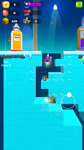 Ground Digger: Lava Hole Drill ekran görüntüsü