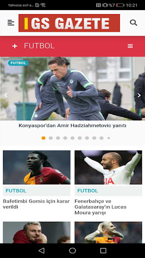 GS Gazete ekran görüntüsü