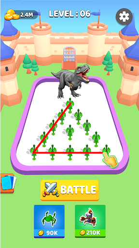 Monster Merge Dinosaur Games ekran görüntüsü