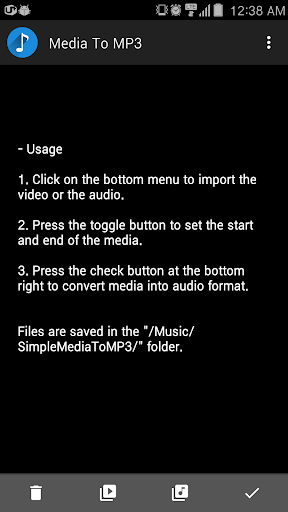 Convert video or audio to mp3 ekran görüntüsü