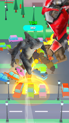 Crazy Kaiju 3D ekran görüntüsü