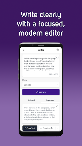 Quillific: AI Writing Tool ekran görüntüsü