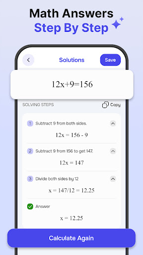 Math Scanner: AI Math Solver ekran görüntüsü