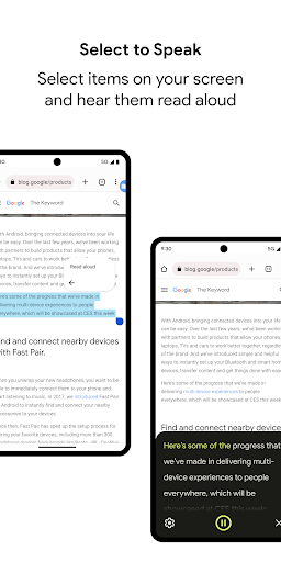 Android Erişilebilirlik Seti ekran görüntüsü