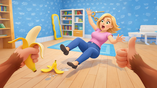 Tricky Monkey: House Prankster ekran görüntüsü