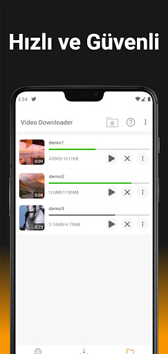Video indir - Vidio indirme ekran görüntüsü