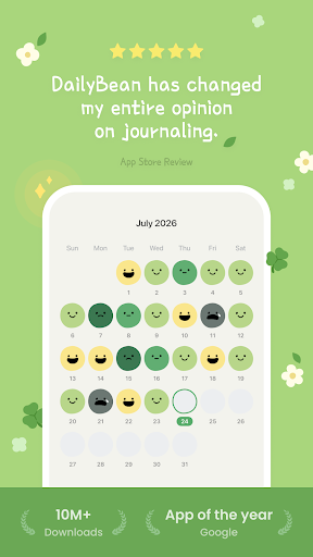 DailyBean: Simplest Journal ekran görüntüsü
