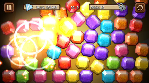 Gem Slash - Match 3 Physics ekran görüntüsü