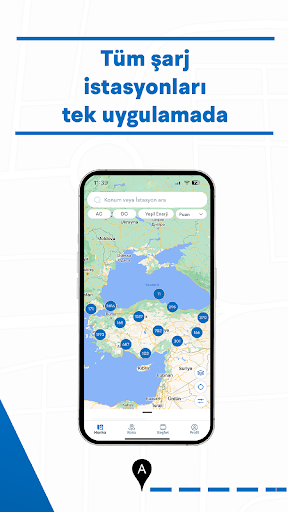 ChargeIQ-Tüm Şarj İstasyonları ekran görüntüsü