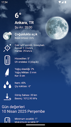 Hava Durumu türkiye XL PRO ekran görüntüsü