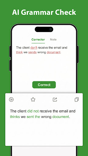 AI Grammar Check: AI Writer ekran görüntüsü