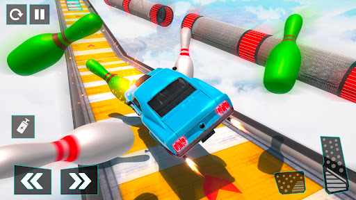 Muscle Car Stunts - Ramp Car ekran görüntüsü