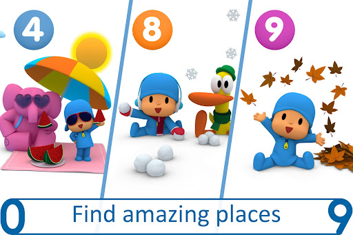 Pocoyo Numbers 1, 2, 3 ekran görüntüsü