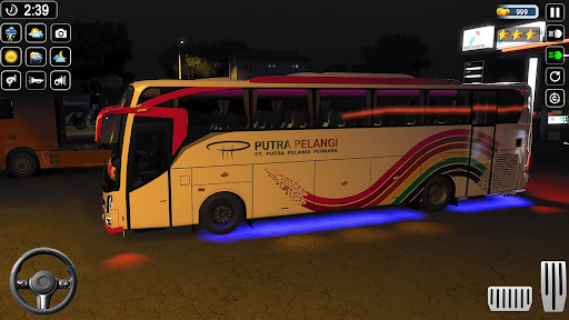 Modern City Bus Driver 3D Game ekran görüntüsü