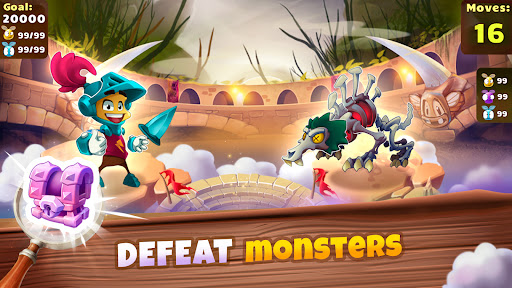 Sir: Match 3 Puzzle Adventure ekran görüntüsü