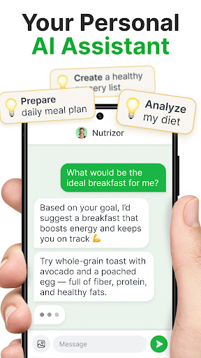 AI Nutrition Coach - Nutrizor ekran görüntüsü