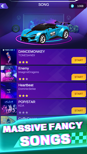 Music Racer : Beat Racing GT ekran görüntüsü
