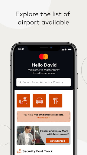 Mastercard Travel Experiences ekran görüntüsü