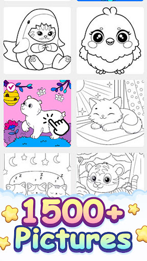 Kids Coloring Book: ColorQuest ekran görüntüsü
