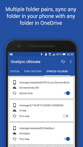 OneSync: Autosync for OneDrive ekran görüntüsü