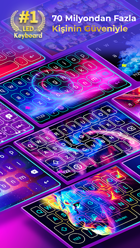 LED Keyboard - Klavye Temaları ekran görüntüsü