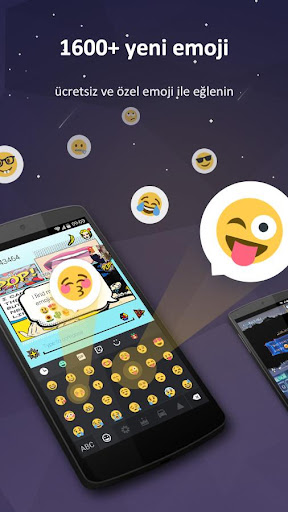 GO Klavye Pro - Emoji, GIF'ler ekran görüntüsü
