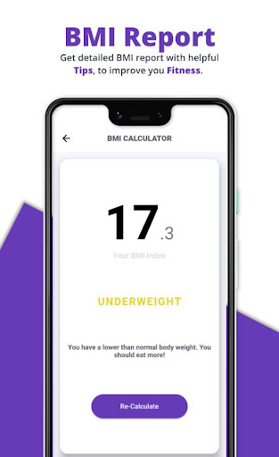 BMI Calculator, Track Fitness ekran görüntüsü