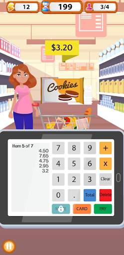 Supermarket Cashier Simulator ekran görüntüsü