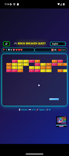 Brick Breaker Quest ekran görüntüsü