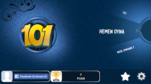 101 Yüzbir Okey - İnternetsiz ekran görüntüsü