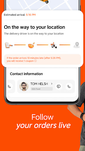 DiDi Food: Express Delivery ekran görüntüsü