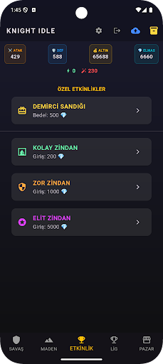 Knight Idle Online ekran görüntüsü
